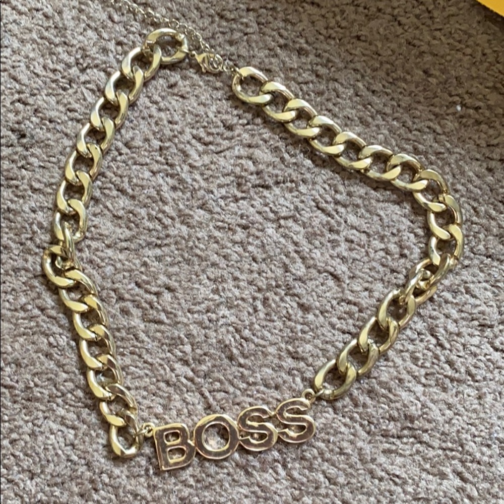 Boss necklace